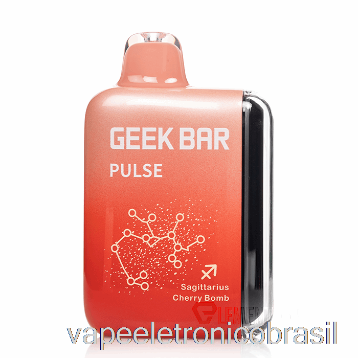 Vape Eletrônico Geek Bar Pulse 15000 Bomba Cereja Descartável